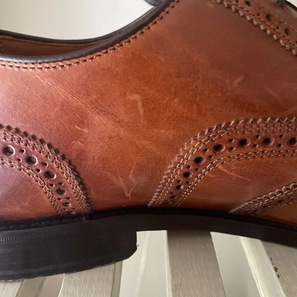 Cole Haan Brown Wingtip Oxford Shoes Size 12EEE